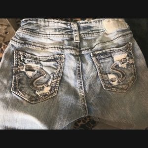 🧨Silver Suki bootcut Jeans EUC